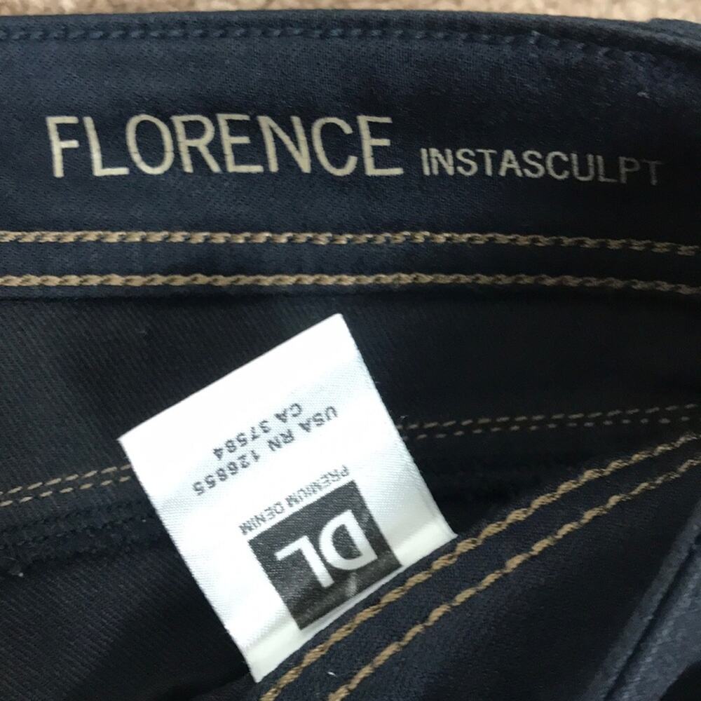 DL1961 Florence Instasculpt Blue Skinny Pant. - Picture 9 of 11